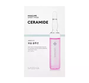 MISSHA MASCURE MASKA W PŁACHCIE CERAMIDE 28ML