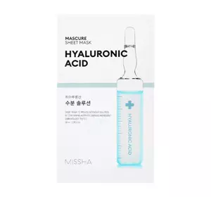 MISSHA MASCURE MASKA W PŁACHCIE HYALURONIC ACID 28ML