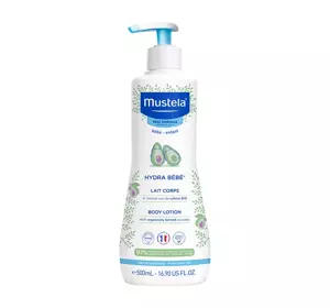 MUSTELA BEBE MLECZKO DO CIAŁA DLA DZIECI 500ML