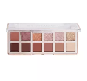 Makeup Revolution The True Icon paleta cieni do powiek 12 x 0,7g