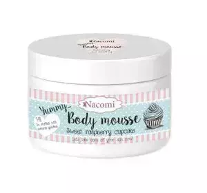 NACOMI BODY MOUSSE MUS DO CIAŁA MALINOWA BABECZKA 180ML