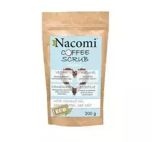 NACOMI ECO SUCHY PEELING DO CIAŁA KAWOWY KOKOS