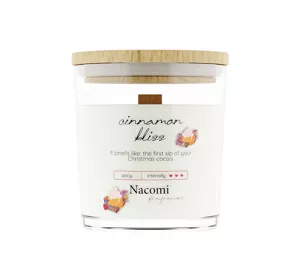 NACOMI FRAGRANCES SOJOWA ŚWIECA ZAPACHOWA CINNAMON BLISS 140G