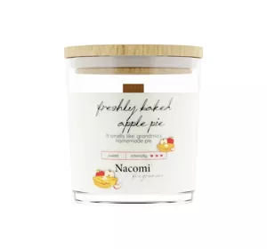 NACOMI FRAGRANCES SOJOWA ŚWIECA ZAPACHOWA FRESHLY BAKED APPLE PIE 140G