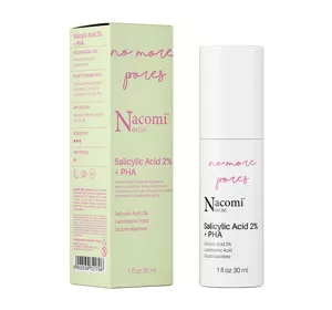 NACOMI NEXT LEVEL SERUM DO TWARZY KWAS SALICYLOWY 2% + PHA 30ML