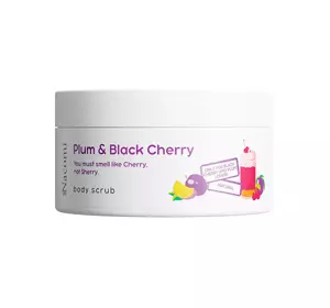 NACOMI PEELING DO CIAŁA PLUM & BLACK CHERRY 100ML