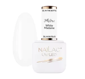 NAILAC JELLYME ŻEL W BUTELCE WHITE MADAME 7ML