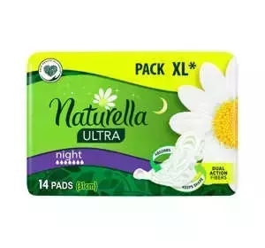 NATURELLA ULTRA NIGHT 31 CM PODPASKI HIGIENICZNE ZE SKRZYDEŁKAMI 14 SZTUK