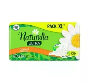 NATURELLA ULTRA NORMAL 22 CM PODPASKI HIGIENICZNE ZE SKRZYDEŁKAMI 20 SZTUK