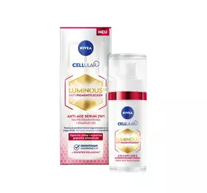 NIVEA CELLULAR LUMINOUS630 ANTI-AGE SERUM 2W1 30ML