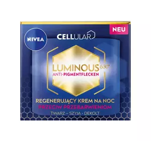 NIVEA CELLULAR LUMINOUS630 KREM NA PRZEBARWIENIA NA NOC 50ML