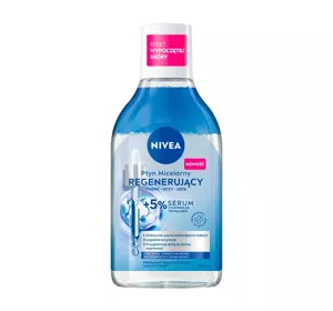 NIVEA DWUFAZOWY REGENERUJĄCY PŁYN MICELARNY DO TWARZY Z 5% SERUM 400ML