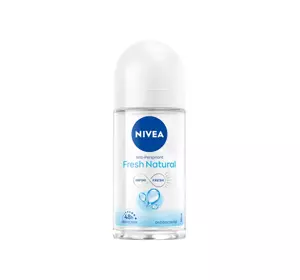 NIVEA FRESH NATURAL ANTYPESPIRANT DLA KOBIET ROLL ON 50ML