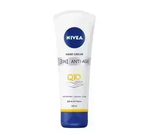 NIVEA HAND CREAM 3IN1 ANTI-AGE PRZECIWZMARSZCZKOWY KREM DO RĄK 100ML