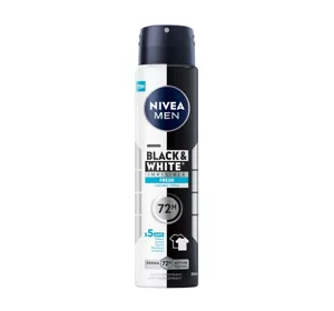 NIVEA MEN BLACK&WHITE INVISIBLE FRESH ANTYPERSPIRANT SPRAY 250ML