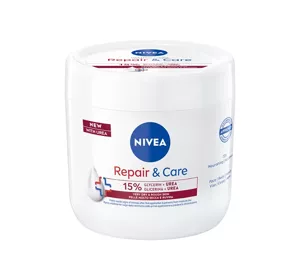 NIVEA REPAIR & CARE UREA KREM NAWILŻAJĄCO-REGENERUJĄCY DO CIAŁA, TWARZY I DŁONI 400ML