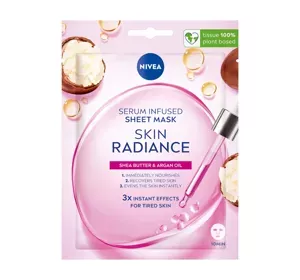 NIVEA SKIN RADIANCE ROZŚWIETLAJĄCA MASKA W PŁACHCIE