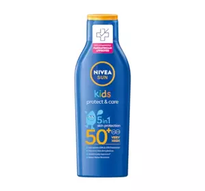 NIVEA SUN KIDS PROTECT & CARE BARDZO WYSOKA OCHRONA PRZECIWSŁONECZNA BALSAM DLA DZIECI SPF50+ 200ML