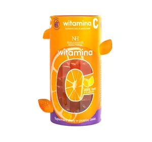 NOBLE HEALTH SUPLEMENT WITAMINA C W ŻELKACH 300G