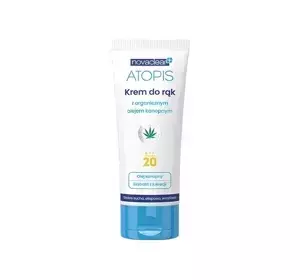 NOVACLEAR ATOPIS KREM DO RĄK Z ORGANICZNYM OLEJEM KONOPNYM SPF 20 50ML