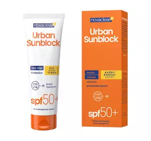 NOVACLEAR URBAN SUNBLOCK OCHRONNY KREM DO TWARZY I CIAŁA SPF50+ 125ML