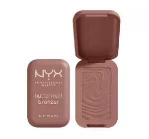 NYX PROFESSIONAL MAKEUP BUTTERMELT BRONZER DO TWARZY W KOMPAKCIE 02 ALL BUTTAD UP 5G