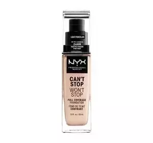 NYX PROFESSIONAL MAKEUP CAN'T STOP WON'T STOP PODKŁAD KRYJĄCY 01.3 LIGHT PORCELAIN 30ML