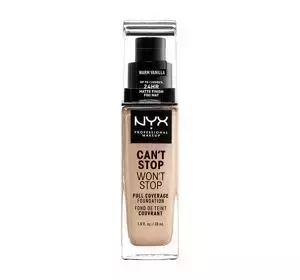 NYX PROFESSIONAL MAKEUP CAN'T STOP WON'T STOP PODKŁAD KRYJĄCY 06.3 WARM VANILLA 30ML