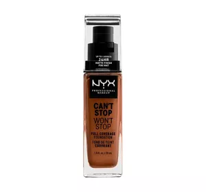 NYX PROFESSIONAL MAKEUP CAN'T STOP WON'T STOP PODKŁAD KRYJĄCY 17 CAPPUCCINO 30ML