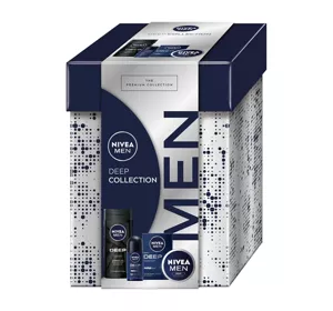 Nivea Men zestaw kosmetyków woda po goleniu + krem + antyperspirant roll-on + żel pod prysznic