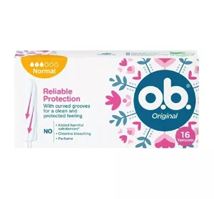 O.B. Original Reliable Protection tampony Normal 16szt