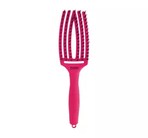 OLIVIA GARDEN FINGERBRUSH COMBO AMOUR SZCZOTKA DO WŁOSÓW HOT PINK