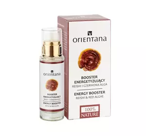 ORIENTANA NATURALNY BOOSTER ENERGETYZUJĄCY DO TWARZY NA DZIEŃ REISHI I CZERWONA ALGA 30ML