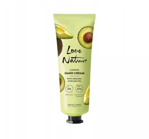 ORIFLAME LOVE NATURE PIELĘGNUJĄCY KREM DO RĄK Z OLEJKIEM Z AWOKADO 75ML