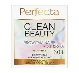 PERFECTA CLEAN BEAUTY NAWILŻAJĄCY KREM NA DZIEŃ I NA NOC 30+ 50ML