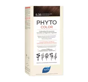 PHYTO PHYTOCOLOR FARBA DO WŁOSÓW 5.35 CHOCOLATE LIGHT BROWN