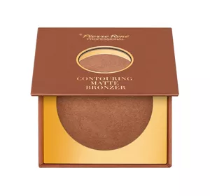 PIERRE RENE CONTOURING MATTE BRONZER WYPIEKANY PUDER BRĄZUJĄCY 10G