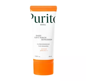 PURITO DAILY SOFT TOUCH SUNSCREEN PRZECIWSŁONECZNY KREM DO TWARZY SPF 50+ PA++++ 60ML