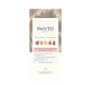 Phyto Hair Color farba do włosów 8.1 jasny popielaty blond