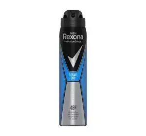 REXONA MEN COBALT DRY ANTYPERSPIRANT W AEROZOLU DLA MĘŻCZYZN 250ML