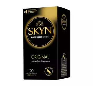 SKYN ORIGINAL NIELATEKSOWE PREZERWATYWY 20 SZTUK