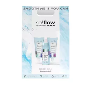 SO!FLOW SMOOTH ME IF YOU CAN ZESTAW KOSMETYKÓW DO PIELĘGNACJI SKÓRY GŁOWY 100ML + 100ML + 150ML