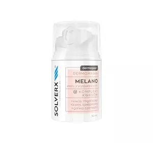 SOLVERX DERMOPEEL MELANO DERMOMASKA DO TWARZY 50ML