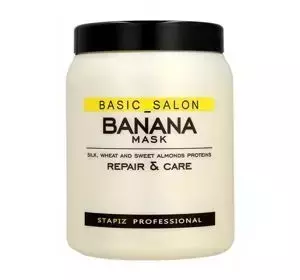 STAPIZ BASIC SALON BANANA  MASKA DO WŁOSÓW 1L