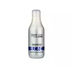 STAPIZ SLEEK LINE BLOND SZAMPON DO WŁOSÓW BLOND SIWYCH I ROZJAŚNIANYCH Z JEDWABIEM 300ML