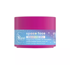 STARS FROM THE STARS SPACE FACE CLOUDLESS SKY MAGICZNE MASEŁKO DO DEMAKIJAŻU 40ML