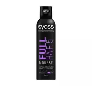 SYOSS FULL HAIR 5 PIANKA DO WŁOSÓW ZWIĘKSZAJĄCA OBJĘTOŚĆ 250ML