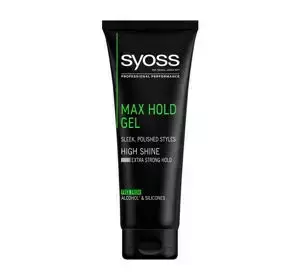 SYOSS MAX HOLD UTRWALAJĄCY ŻEL DO WŁOSÓW 250ML