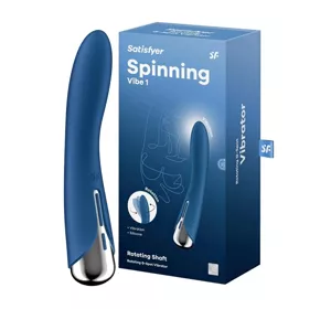 Satisfyer Spinning Vibe 1 wibrator obrotowy stymulujący punkt g Niebieski