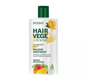 Sessio Hair Vege Coctail odżywczy balsam do włosów Mango Pietruszka 300g